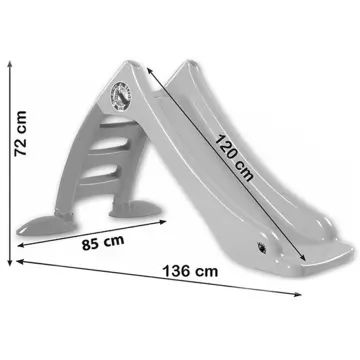 Žalia sodinė čiuožykla - 120 cm - .vaizdas