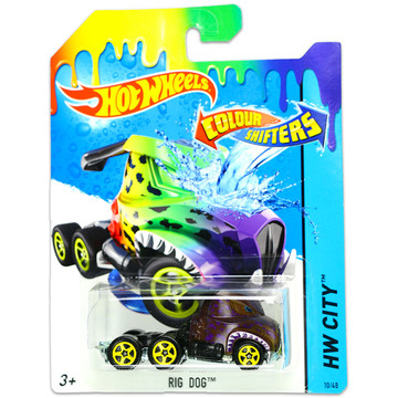Hot Wheels City: Spreminjanje barv - Avtomobilček Rig Dog - .slika