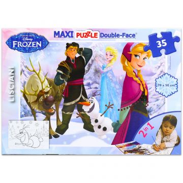 Disneyjeve princese: Frozen - maxi barvna sestavljanka s 35 kosi - .slika