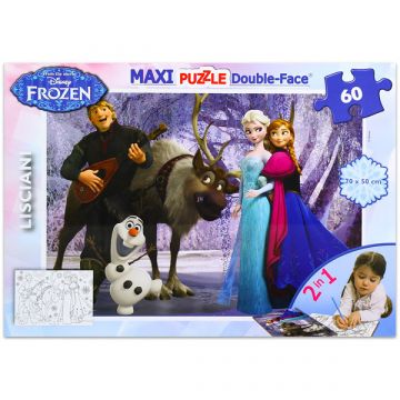 Princeske Disney: Frozen - maxi pobarvanka sestavljanka s 60 kosi - .slika