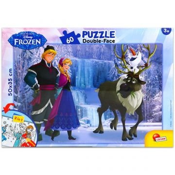 Disneyjeve princese: Frozen - pobarvanka sestavljanka s 60 deli - .slika