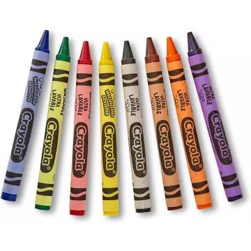 Κραγιόνια Crayola Extra 8 τεμάχια πλενώmedeas. - .εικόνα