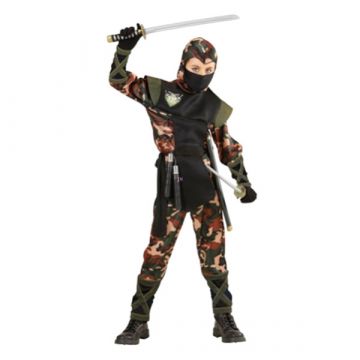 Ameriški ninja kostum - velikost 128 cm - .slika