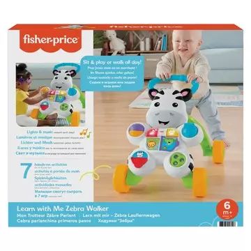 Fisher-Price: Primi passi Zebra - in ungherese - .immagine