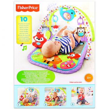 Fisher-Price: Glasbena igralna podloga z aktivnostmi 3-v-1 - .slika