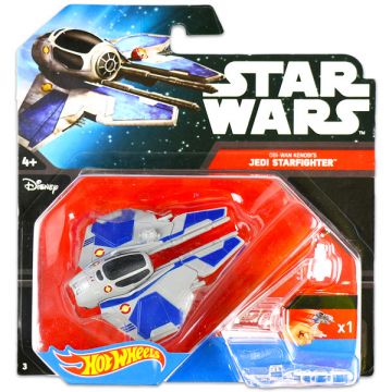 Hot Wheels: Star Wars - Obi-Wan Kenobi Jedi Starfighter űrhajója