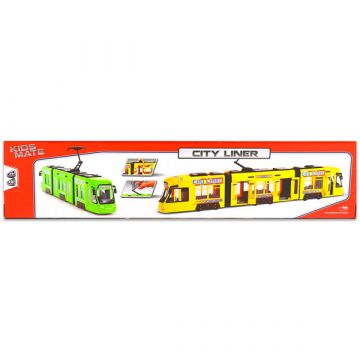 City Liner tramvaj - rumena - .slika