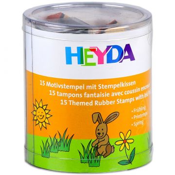 Heyda velikonočni set žigov - 15 kosov - .slika