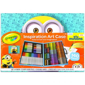 Crayola Minioni: Set za male umetnike s 140 kosi - .slika