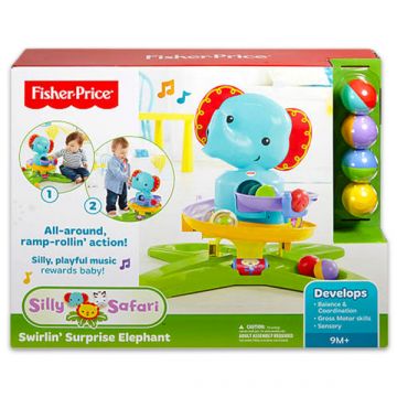 Fisher-Price: Safari - Smešni slon z žogami - .slika