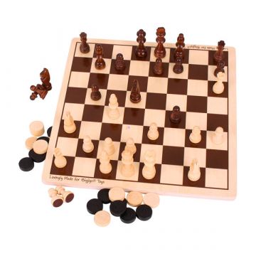 Bigjigs sakk-készlet tasakkal