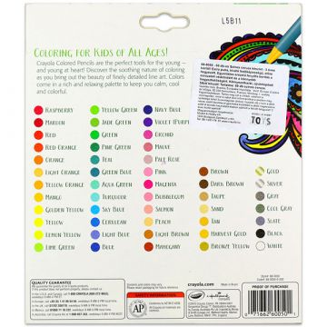 Crayola: Komplet barvic - 50 kosov. - .slika