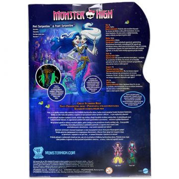 Monster High: Rémséges mélység alap sellőbabák - Peri és Pearl Serpentine kétfejű sellőbaba - . kép