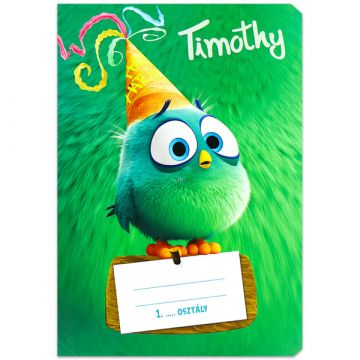 Angry Birds Timothy madár 1. osztályos vonalas füzet - A5, 14-32