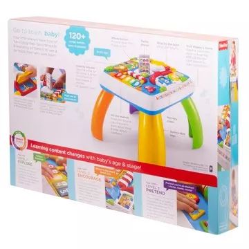 Fisher-Price: Ri e Cresce! - Mesinha inteligente bilíngue - em húngaro - .Imagem