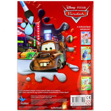 Disney PIXAR Avtomobili - knjiga za barvanje z vodo - .slika
