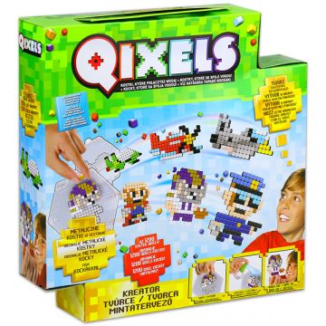 Qixels mintatervező 1200 darab fém Qixel kockával