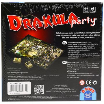 Dracula zabava - družabna igra v madžarščini - .slika