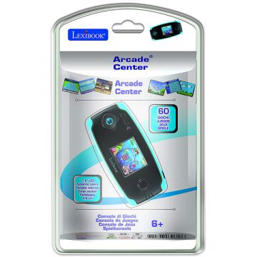 Arcade Center prenosna konzola s 60 igrami - modra - .slika