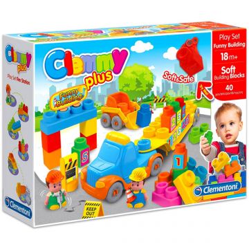 Clemmy Plus: zabavni gradbeni set s 40 kosi - .slika
