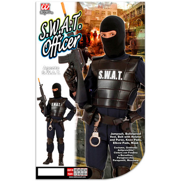 S.W.A.T.-Kommando-Kostüm - Größe 116 cm - . bild aus