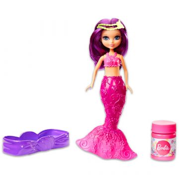 Barbie Dreamtopia: buborékfújó sellőbaba - pink