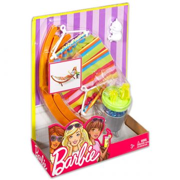 Barbie dodatki za zunanje ureditev: sprostitev v viseči mreži - .slika