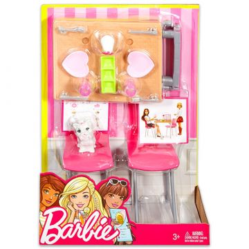 Barbie pohištvo in dodatki: jedilnica - .slika