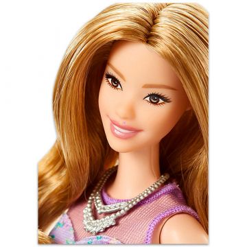 Barbie Fashionistas: visoka Barbie lutka v obleki s cvetličnim vzorcem - .slika