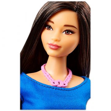 Barbie Fashionistas: Barbie lutka zaobljena, v krilu s pikami - .slika