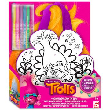 DreamWorks Trolls: barvna torbica s 6 flomastri - .slika