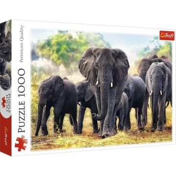 Trefl: Elefántcsorda 1000 darabos puzzle