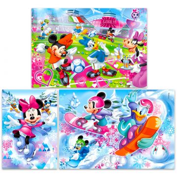 Clementoni: Minnie Mouse sestavljanka 3-v-1 - .slika