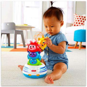 Fisher-Price: Laugh & Learn! Bright Beats Glasbeni stolp - v madžarščini - .slika