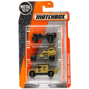 Matchbox: 3 darabos kisautó készlet - katonai járművek  