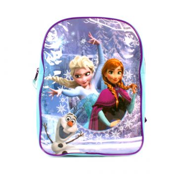 Disney hercegnők: Jégvarázs ovis hátizsák - kék-lila