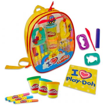 Play-Doh: kreatív készlet hátizsákban