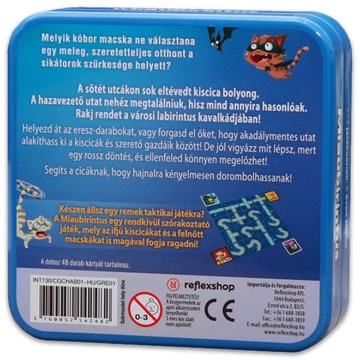 Miaubirintus joc de societate cu instrucţiuni în lb. maghiară - .foto