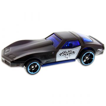 Hot Wheels City: Menjava barv - Avtomobilček 82 Corvette Stingray - .slika