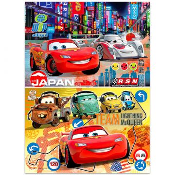 Clementoni: Cars sestavljanka Super Color 2-v-1 - .slika
