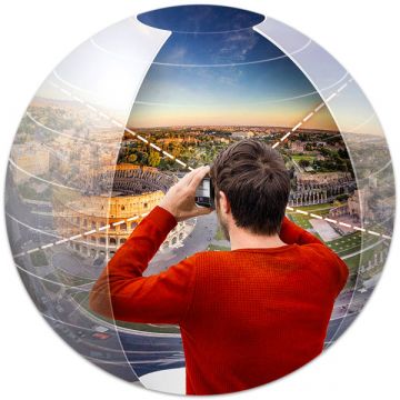 Clementoni: Rimski VR sestavljanka z 1000 kosi - .slika