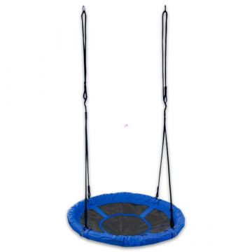 Spartan Fészekhinta 95 cm, fekete-kék - CSOMAGOLÁSSÉRÜLT - . kép