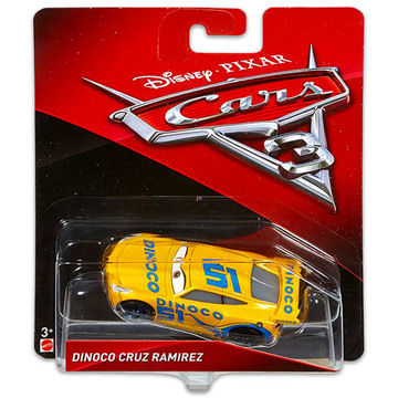 Auta 3: malé autíčko Dinoco Cruz Ramirez - .obrázek