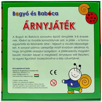 Bogyó en Babóca: schaduwspel met instructies in het Hongaars - .afbeelding