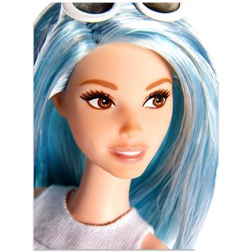 Barbie Fashionistas: lutka Barbie z modrimi lasmi in sončnimi očali - .slika