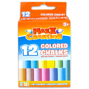MaxxCreation: 12 darabos táblakréta - színes