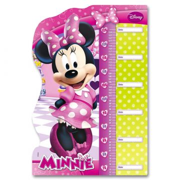 Clementoni: Minnie Mouse maxi merilo višine sestavljanka s 30 kosi - .slika