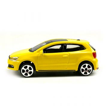 Bburago: ulični avtomobili 1:43 - VW Polo GTI, rumena - .slika