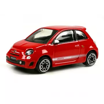 Bburago: utcai autók 1:43 Fiat 500 Abarth, piros