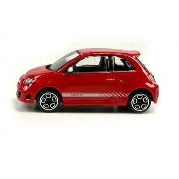 Bburago: mestne avtomobile 1:43 - Fiat 500 Abarth, rdeča - .slika
